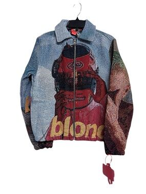 NWT Brand X Blond Tapestry Work Woven Jacket